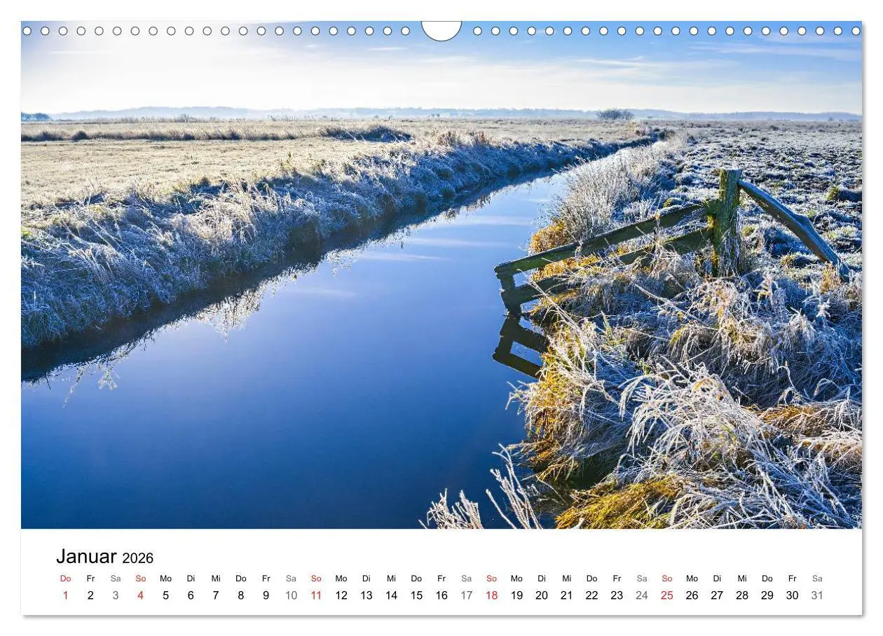Bild: 9783516111903 | Dithmarschen - Der Landkreis (Wandkalender 2026 DIN A3 quer),...
